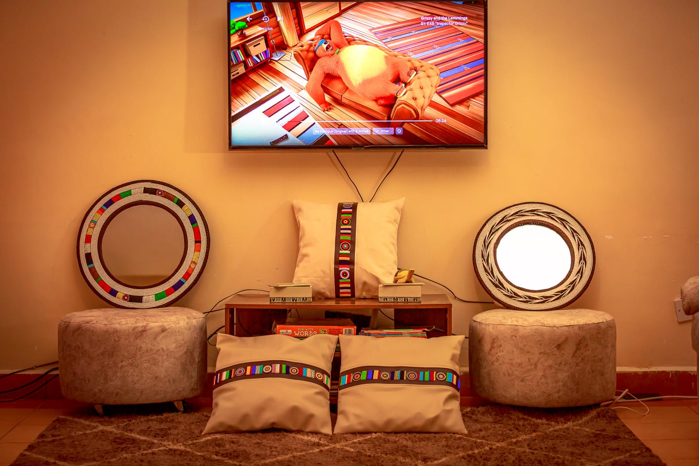 Artistic Beaded mirrors.