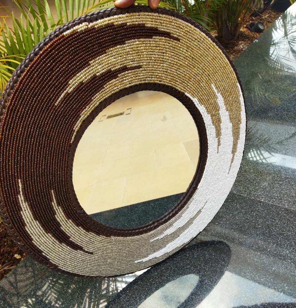 Wide Earth Wave Mirror