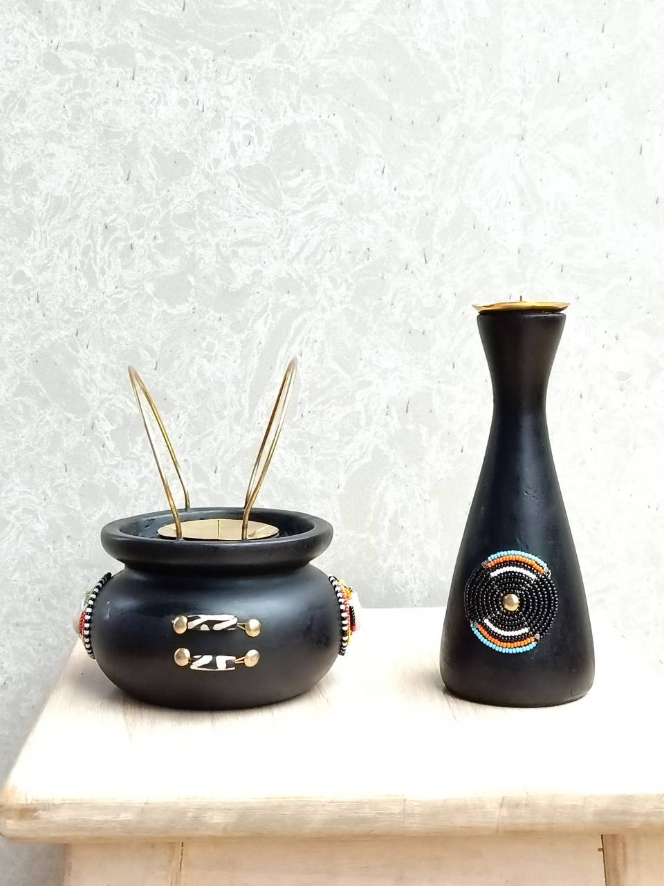 Pot Style Candle Holder