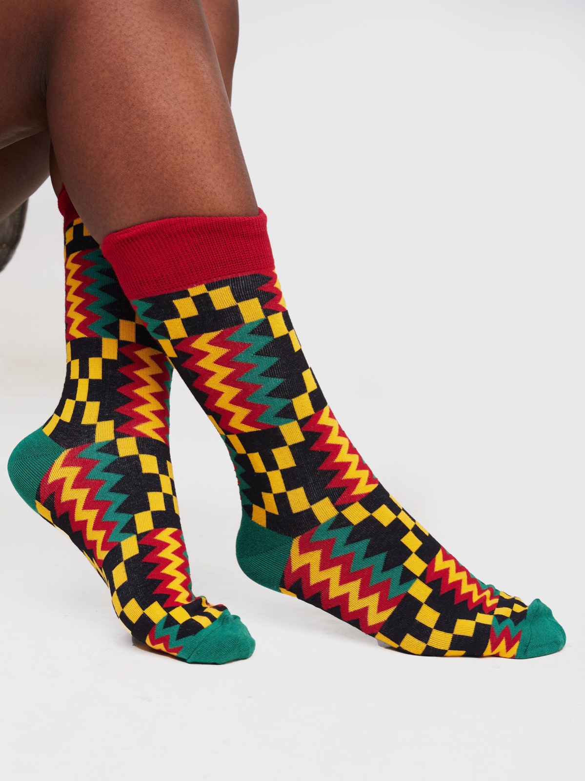 Handmade Ankara socks