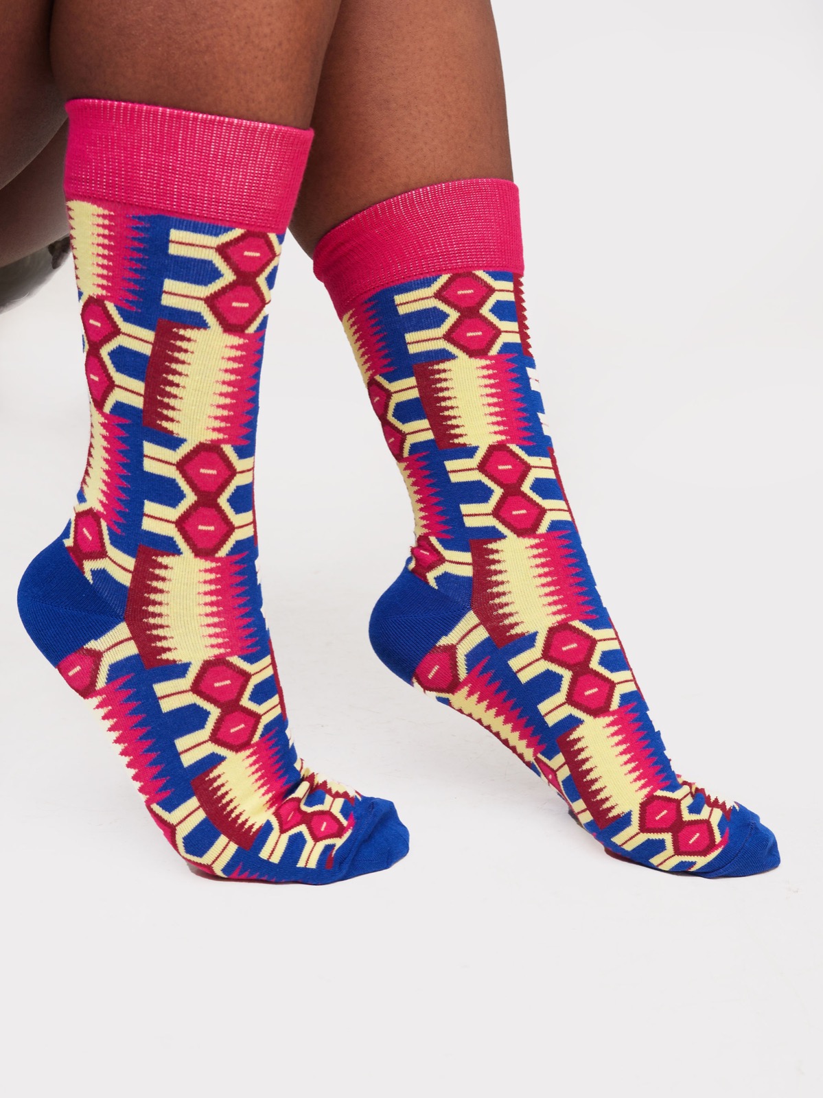 Vibrant and Stylish Ankara socks
