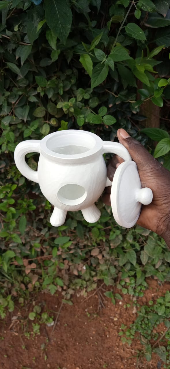 Soapstone Incense Burner Bowl Pot