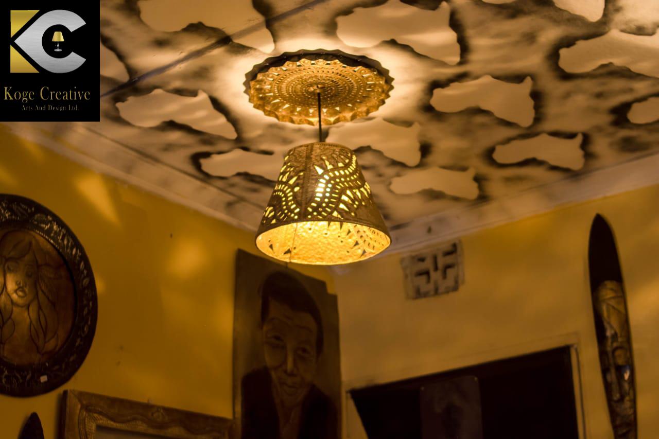 Cone Shaped Ceiling Lampshade