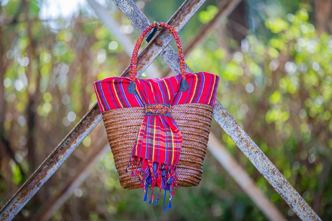 Kikoy basket, Sisal basket, Kenyan kikoy basket, Kenyan basket
