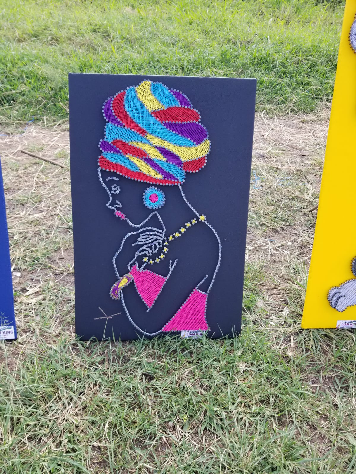 Beautiful woman String Art