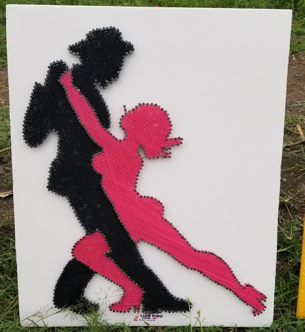 Dancing couple String Art