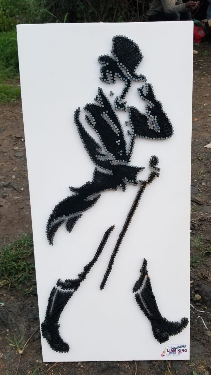 Johnny Walker String Art