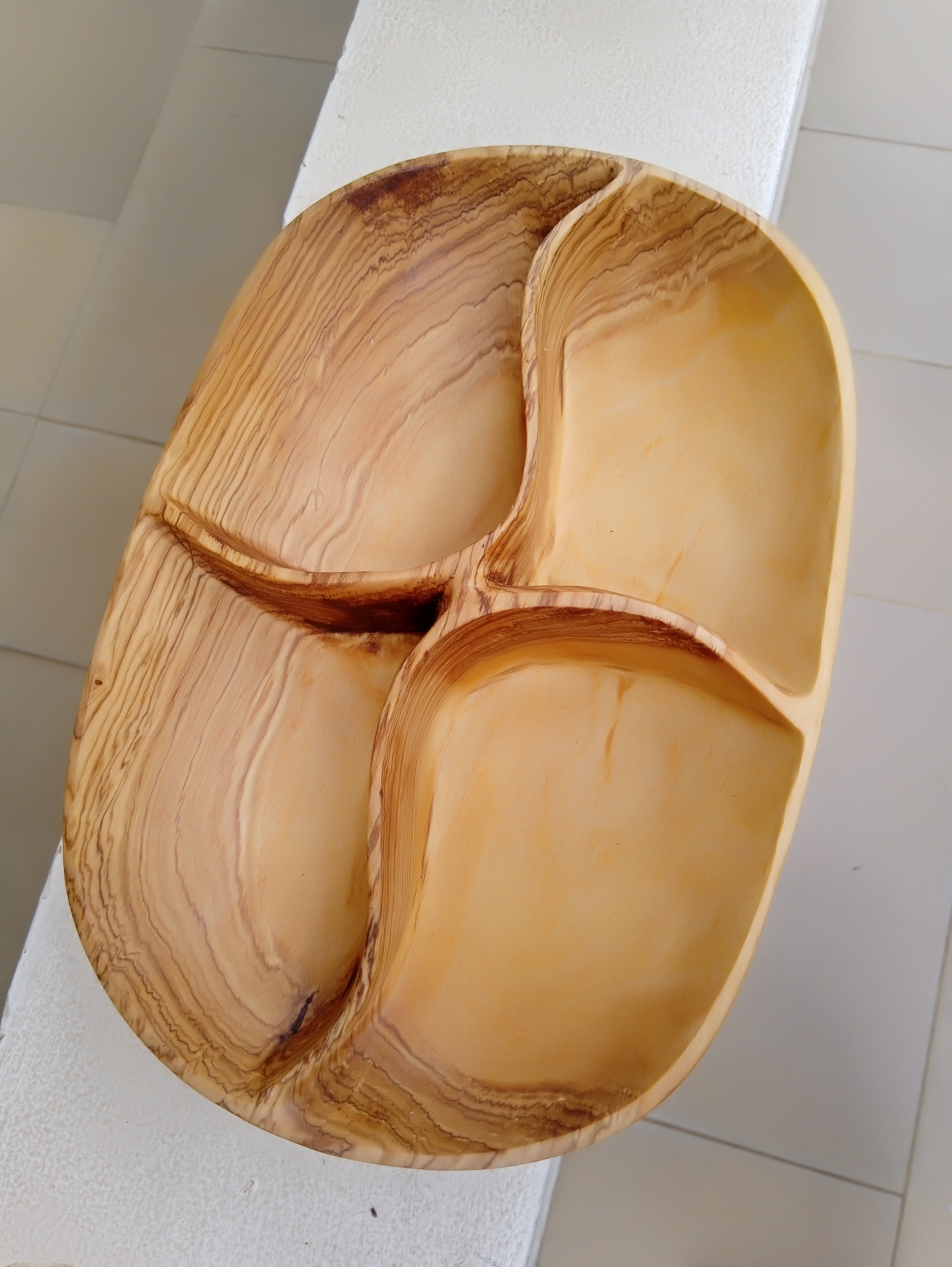 Partitioned Wooden Server (4 partitions), Wooden Servers, Servers