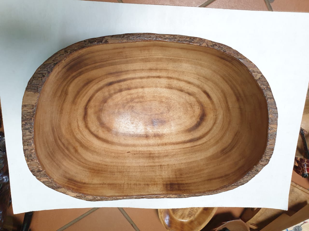 Boat-Shaped Wooden Server, Wooden server, Server