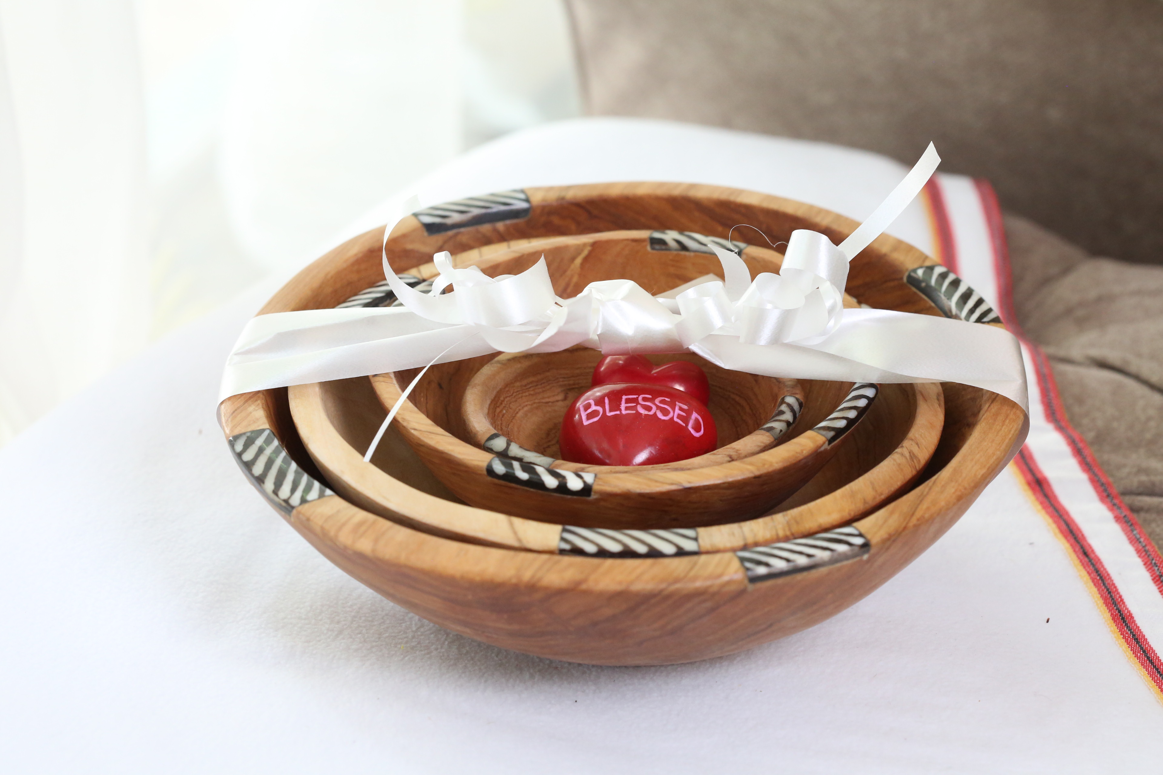 Multi-Treasure Gift Bundle. (wooden bowls, soapstone, tea and more)