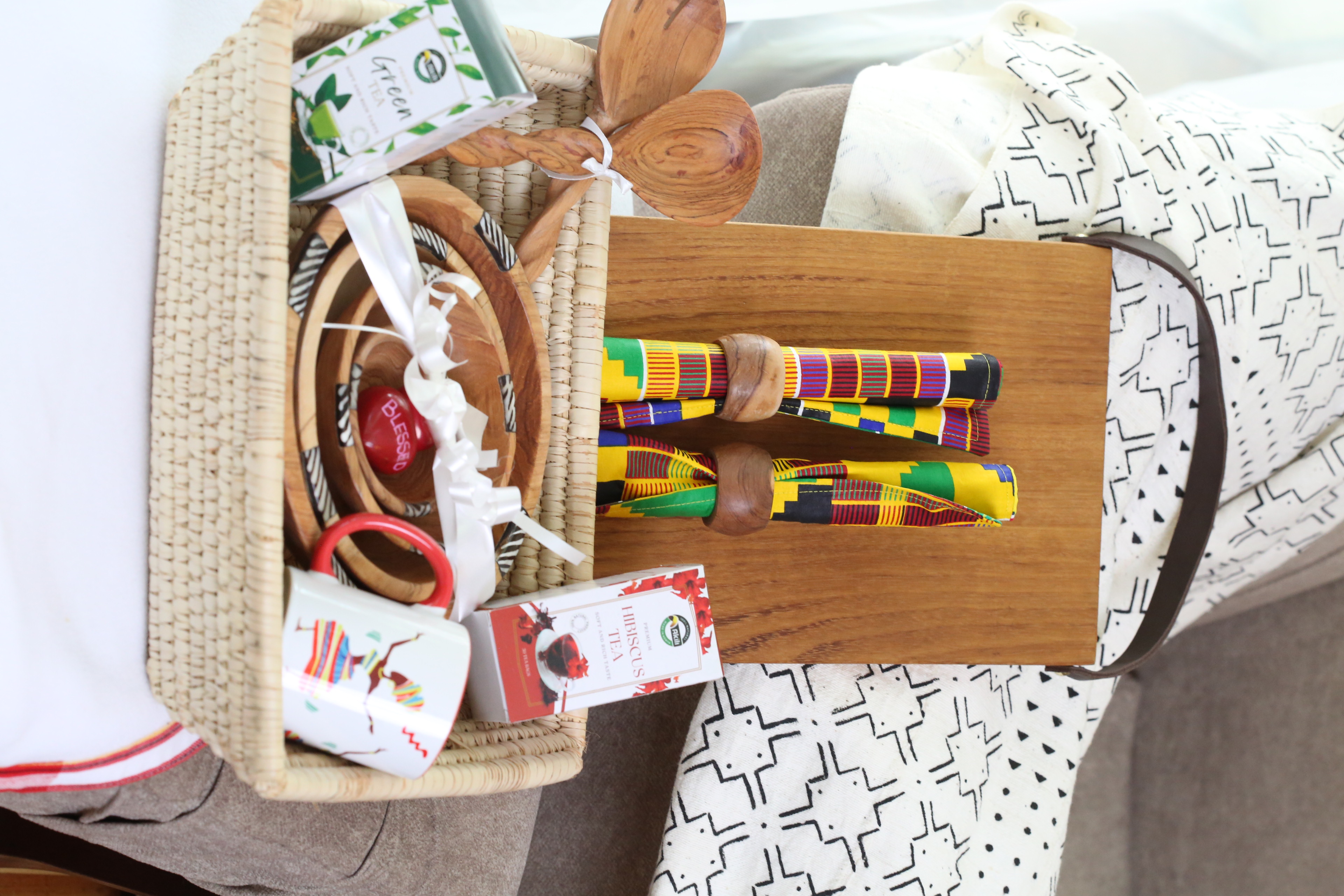 Multi-Treasure Gift Bundle. (wooden bowls, soapstone, tea and more)