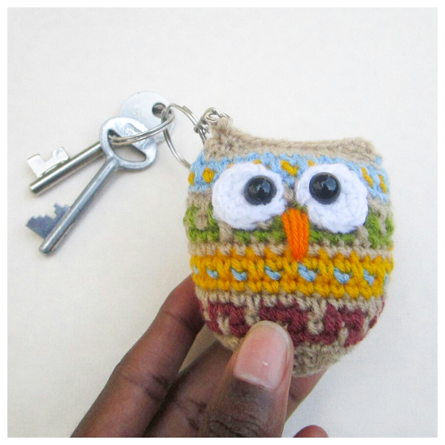 Magical Owl Keychain, Keychain