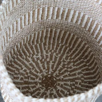 Slim Line Patterned Kiondo (brown and beige)