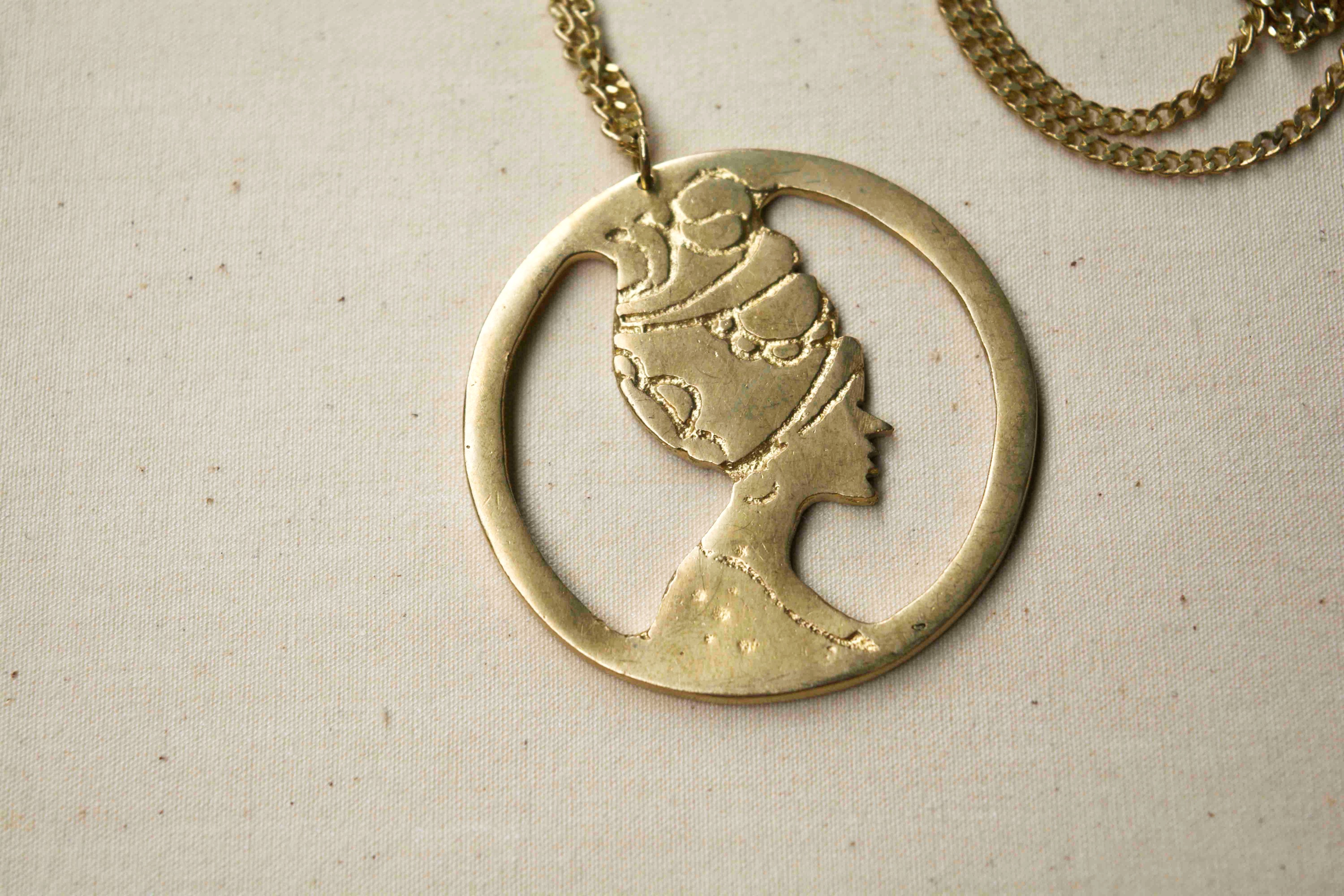 Mama Africa Brass Necklace