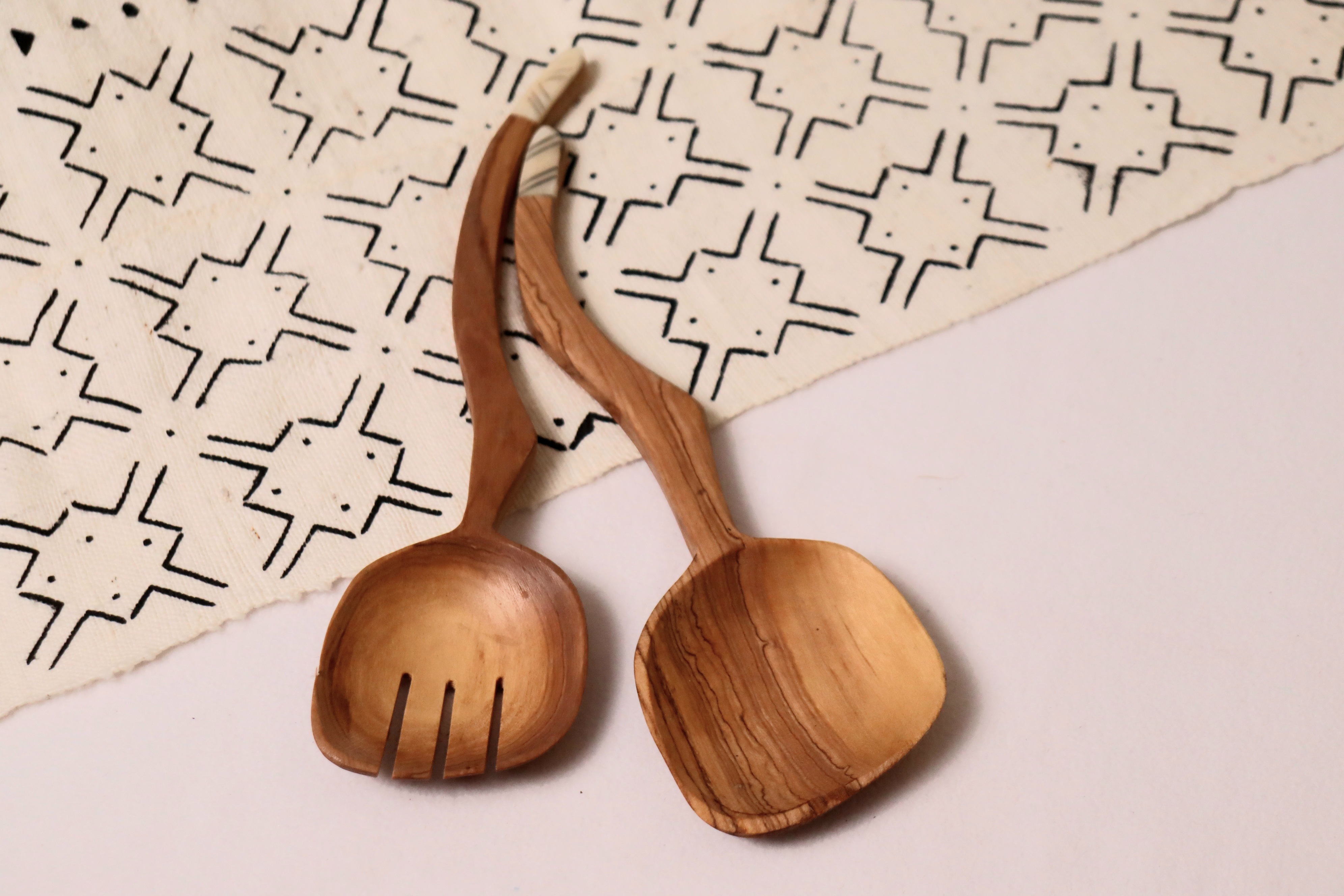 Rustic Wooden serving spoons